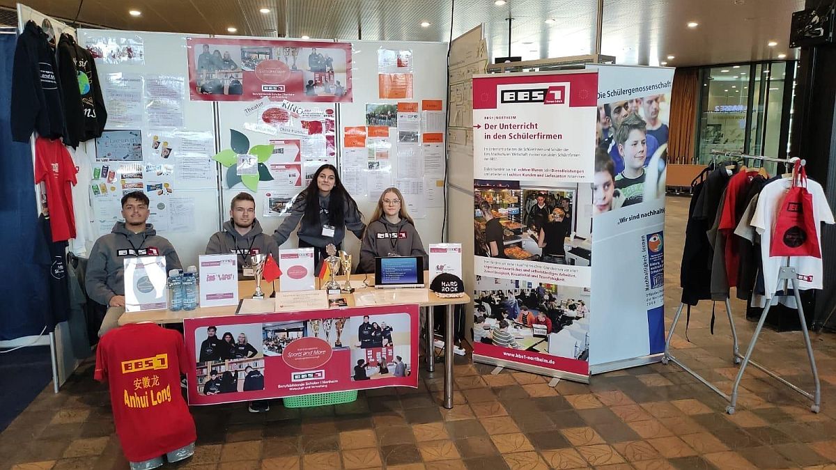  Schülerfirmenmesse in Berlin: Schülerfirmen der BBS 1 Northeim gestalten die Zukunft mit