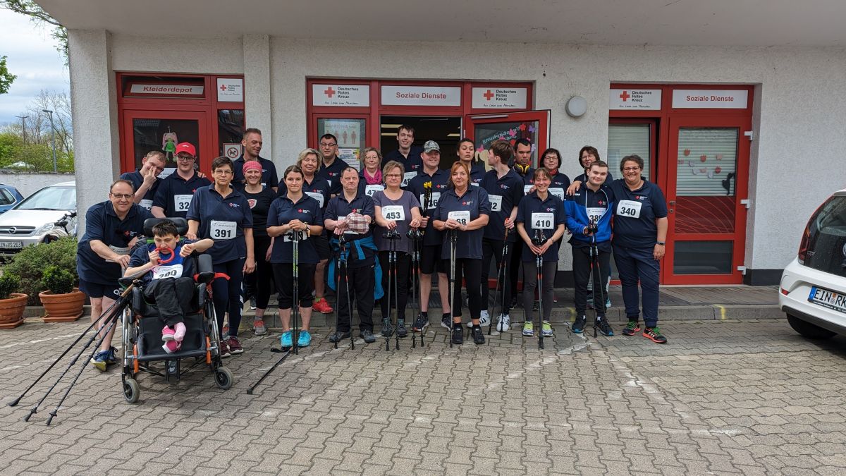 Familienentlastender Dienst des DRK beim Einbecker Bierstadtlauf mit tollen Tandem-Teams am Start