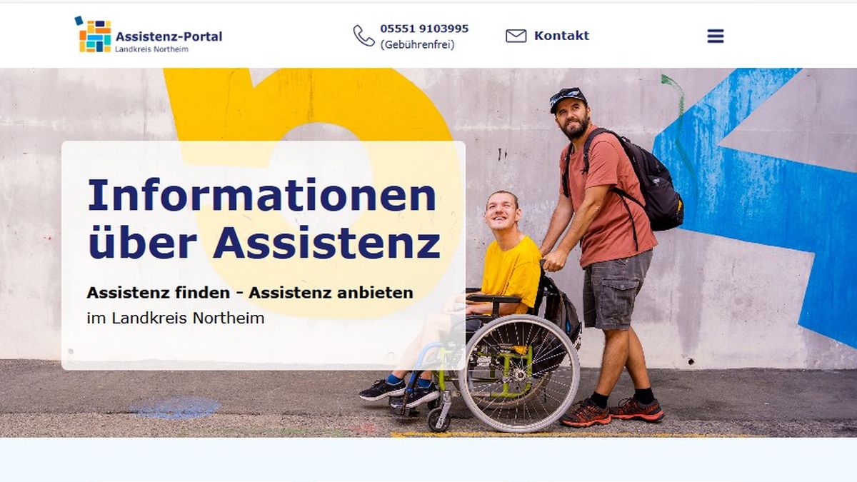 Neues Online-Portal informiert über Assistenz und Teilhabe