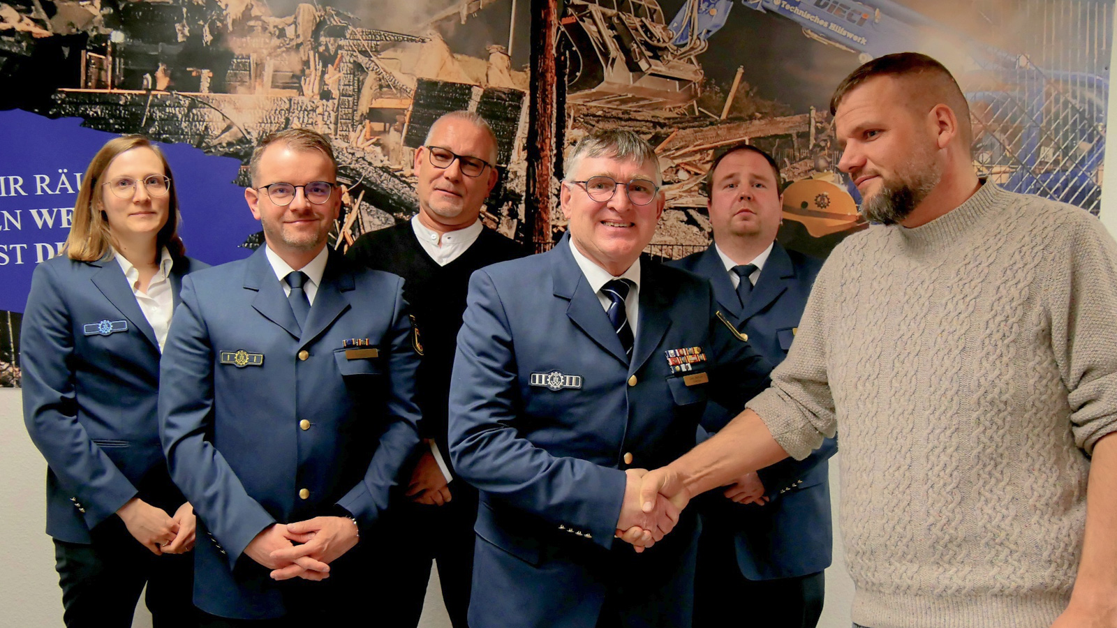 Führungswechsel beim THW-Förderverein: Neuer Vorstand gewählt