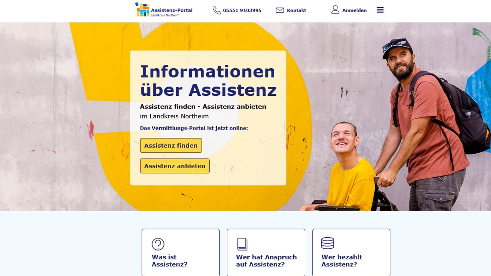 Assistenz-Portal im Landkreis Northeim vermittelt dringend benötigte Hilfe im Alltag